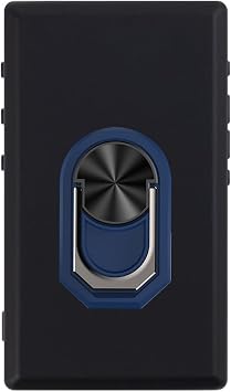 Compatible FiiO M21 Case & Ring Holder - Clear + Blue Ring