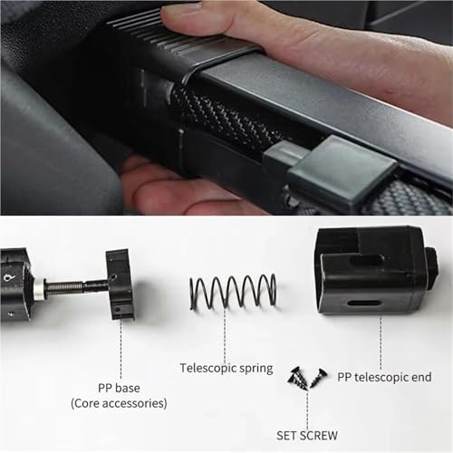 Cortina para maletero Hyundai Tucson e ix35 LM de lona retráctil impermeable 6