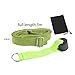 DYNWAVE Strap Stretching Strap Assist Trainer Belt, Leg Stretch Strap Stretching Strap for Exercise, Pilates, Fitness, Green