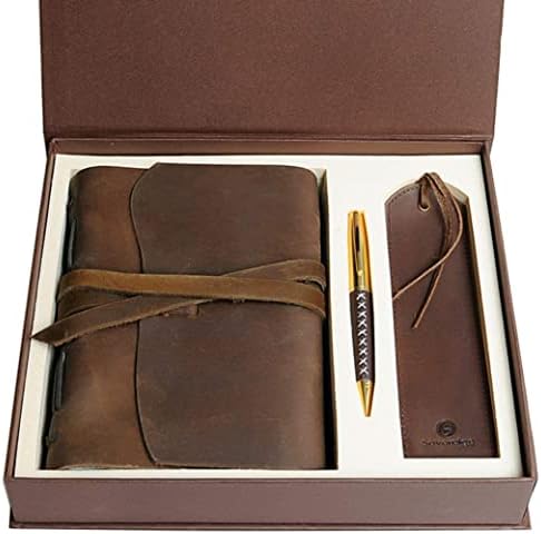 thank-you gift for doctor leather journal set