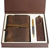 Gepersonaliseerde notitieboekjes en pennen, A5 zwart gelinieerd of blanco luxe notitieboek, initialen/monogram notitieblok - België