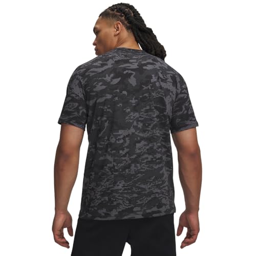 Image of Under Armour Men's ABC Camo Short-Sleeve T-Shirt | Super soft cotton /polyester mix. With camo pattern, crew neck and logo on the left chest.
