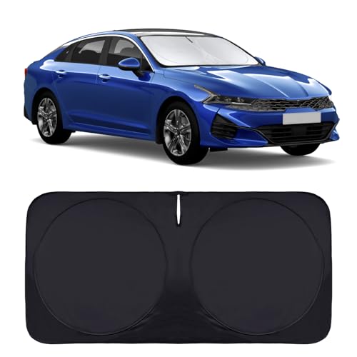 INSAUTO for K5 Windshield Sun Shade Window Sunshade for Kia K...