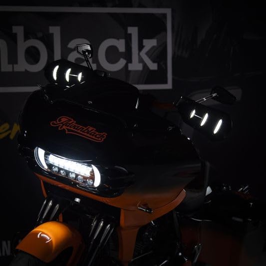 Adavanblack Hand Guard Light Hand Guards Sequential Led Turn Signals & Running Lights