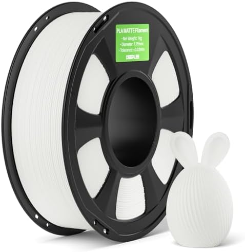 Deeplee PLA Matte White 1.00kg