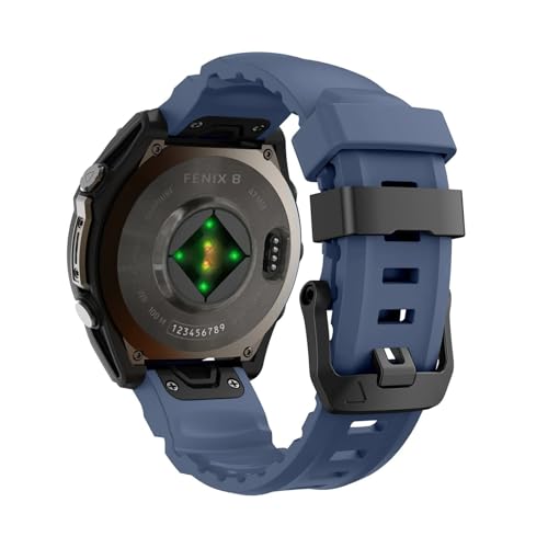 [�����ȓX] �ɓK��Garmin Fenix 8 E 7 7X Pro 6 6X 5 5X/Epix/Instinct/Forerunner 970 QuickFit 22mm 26mm �E�H�b�`�X�g���b�v �u���X���b�g�p�X�|�[�c�V���R���o���h(Dark 