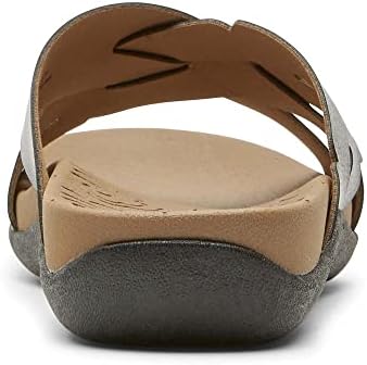 Rockport Women's Ridge Woven Slide Sandal, Black, 7.5 | Image 4