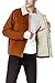 Levi's Men's Corduroy Sherpa Lined Trucker Jacket (Regular & Big & Tall Sizes), Brown Corduroy, X-Large Tall