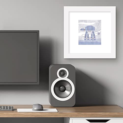 Poster Star Wars AT-AT encadre pour deco murale chic - 6