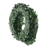 EPIGEIST 2stücke Grüne Blattgirlande Aus Künstlichem Rattan Mit Draht Geeignet Für Selbstgemacht Kränze Und Geburtstagsbannern