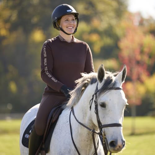 Image of Kerrits Women's Coolcore Full Leg Grip Horse Riding Tights - Cooling Equestrian Leggings, Silicone Grip, Pockets