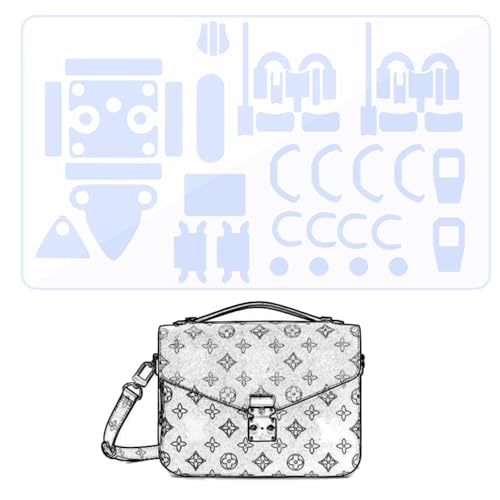 BagArmor Hardware Protective Film, Compatible with Pochette Metis. Purse Hardware