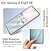 OUNNE 3 Pack Screen protector for Samsung Galaxy Z Flip 7 FE (Inner Screen), No Folding Edge, Anti-Scratch, Bubble Free, Case Friendly