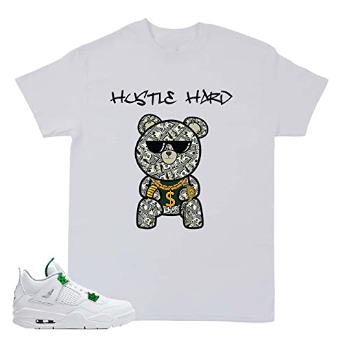 Hustle Hard Money Bear (XXL, White)
