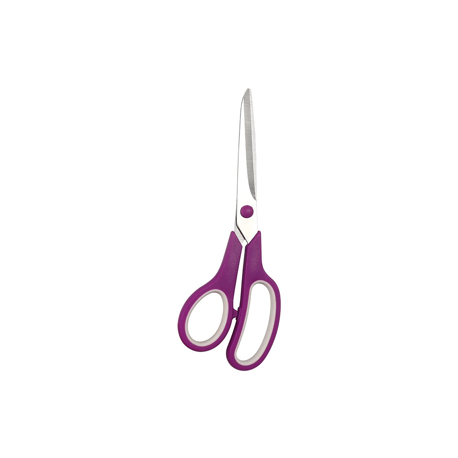 Tijeras domésticas de Alta Resistencia, Tijeras Multiusos, Tijeras for Oficina, Papel, Tela y Manualidades(Purple)