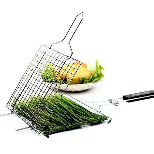 Bâtons de grillades barbecue réutilisables en inox pour camping