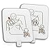 Prestan CPR Training Pads (Pack with 4 Sets)