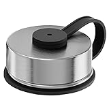 BeMaxx Edelstahl Trinkverschluss für Active Flask Trinkflaschen Wide Mouth: Ersatzdeckel Zubehör Verschluss Deckel BPA frei auslaufsicher