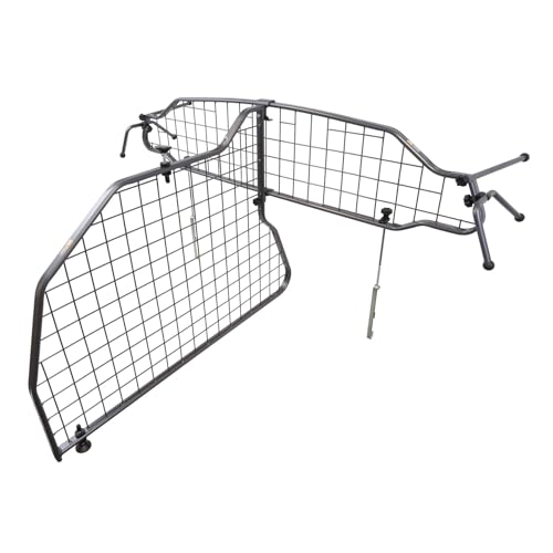 Travall Dog Guard & Divider Bundle Compatible with Hyundai i30 Estate (2016-) | Vehicle Specific Trunk Guard & Luggage Barrier Load Separator Heavy Duty Powder Coated Steel Pet Barrier