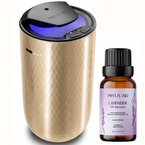 Waterless Essential Oil Diffuser with Lavender Oil