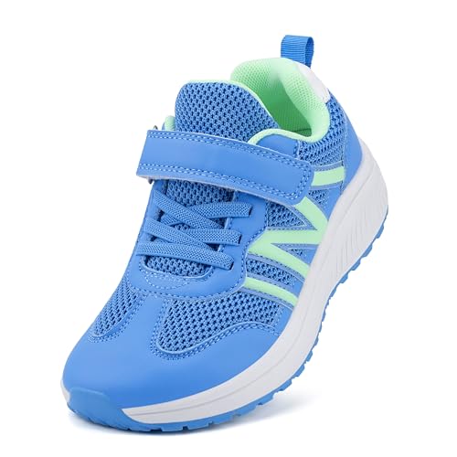 Geococcyx Boys Wide Toe Box Sneakers Girls Tennis Running...
