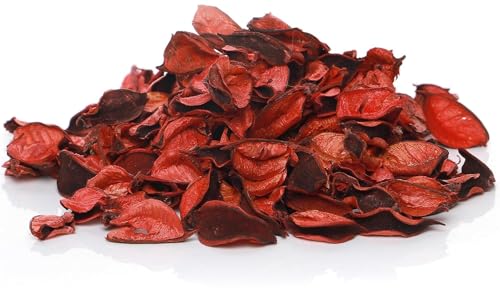 Image of Decorative Vanilla Scented Dried Flowers Home Fragrance Sachet of Petal Potpourri Bags (Orange, 130gm)