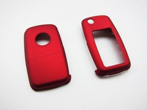 Remote Key Protection Case Metallic Red Color For Volkswagen VW MK4 / MK5 Remote Key