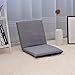 LYJBD - Barstools Chaise au Sol, Assise au Sol réglable avec Dossier inclinable 6 Angles Chaise de méditation Pliable Chaise Tatami pour Plancher intérieur Baie vitrée Lecture Regarder Gaming Adulte