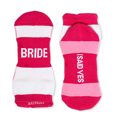 Inspirational Athletic Running Socks | Women s Woven Low Cut | Bride