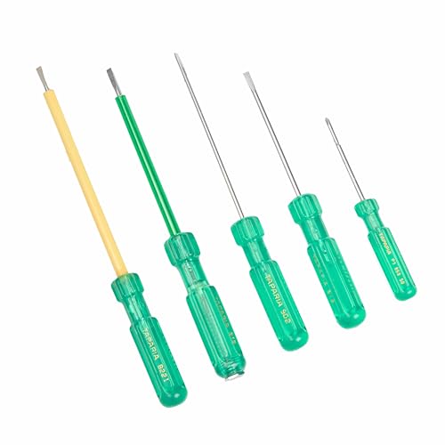 See full amazon price history chart for TAPARIA, 5 PC SET, 2 x FLAT SCREWDRIVER, 1 X NEON TESTER, 1 X PHILLIPS & 1 x INSULATED SCREWDRIVER, (P3 859 50, 902, 822 I, 912, 815). Used for Industrial application, Electricals, and Home use TAPARIA, 5 PC SET, 2 x FLAT SCREWDRIVER, 1 X NEON TESTER, 1 X PHILLIPS & 1 x INSULATED SCREWDRIVER, (P3 859 50, 902, 822 I, 912, 815). Used for Industrial application, Electricals, and Home use (B0DCJY1M3H) Amazon Price History, Amazon Price Tracker