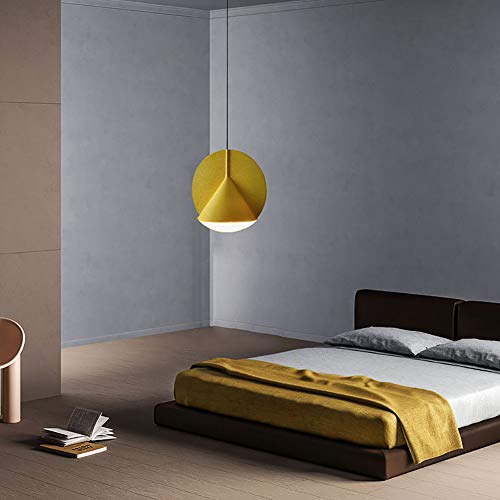 Mini lustre multicolore LED de 30 cm, luminaire suspendu au design compact