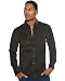 Mens Long Sleeve Button Down Corduroy Shirt Plus a Free SHOP USA Gift
