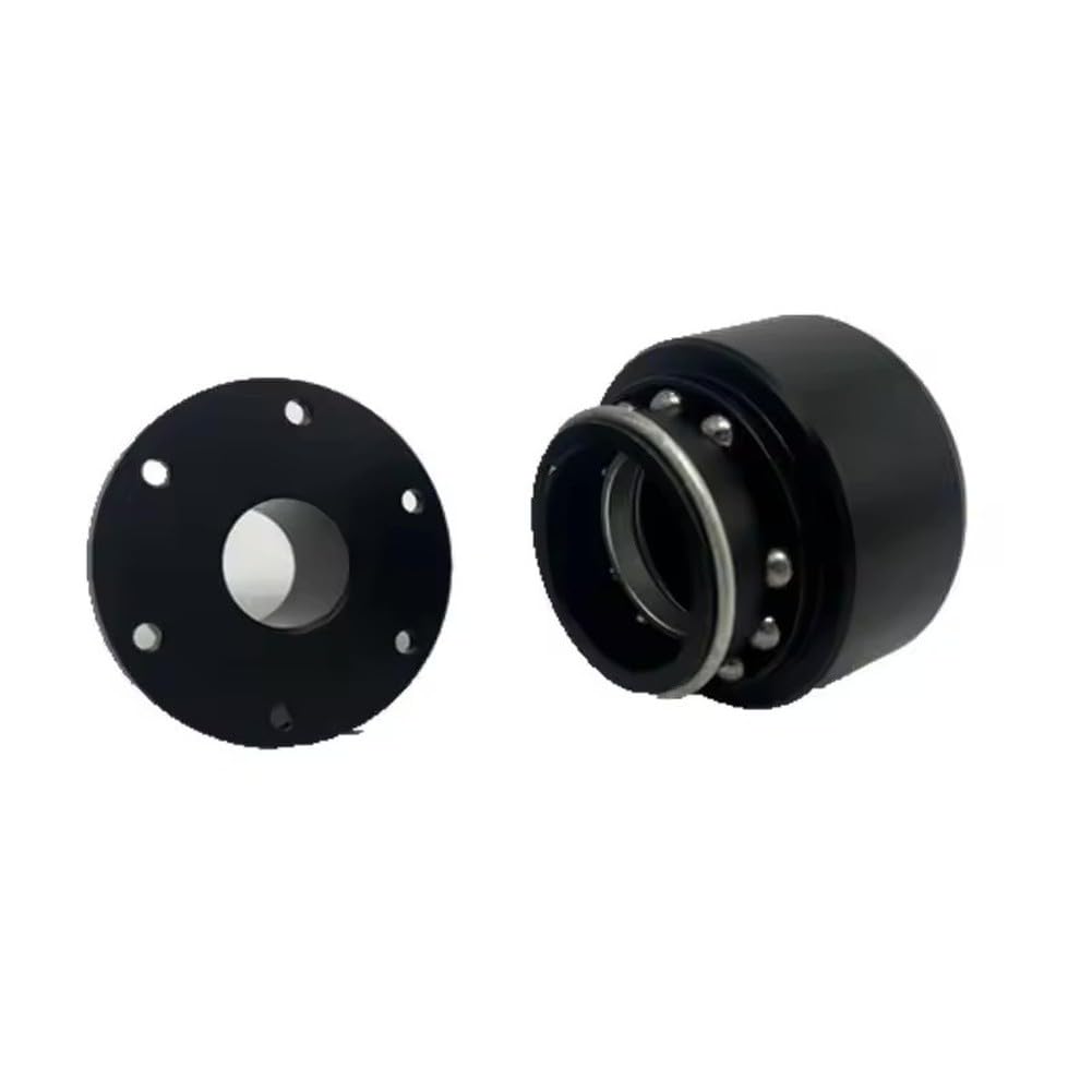 Adattatore a sgancio rapido da 55 mm per volante MOZA TURN Direct Drive, mozzo simulatore da corsa a 6 fori in lega di alluminio, nero leggero