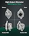 SCITOO Alternator Fit for Dodge for Journey 2.4L 2009-2019,for Dodge for Journey 3.5L 2009-2010,for Dodge for Journey 3.6L 2011-12V 160Amp CW SC6 Pulley Class, Replace OE# 11440