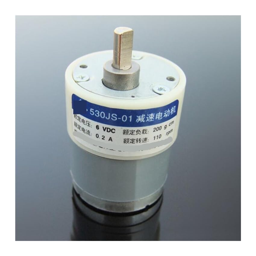 Démarreur électronique CC 530 6V 110 TR/Min avec réducteur de vitesse à engrenages pour modèle DIY