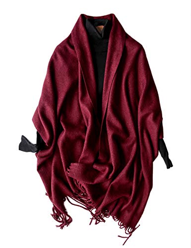Xale grande feminino de mescla de caxemira Legou, extra macio, echarpe, cachecol de pashmina, Cor -