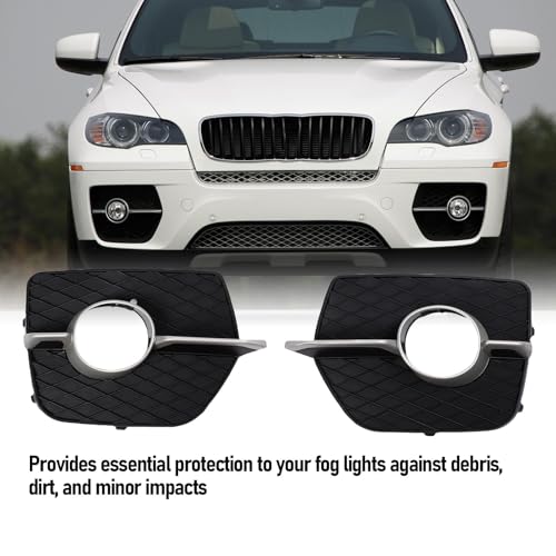 Cache antibrouillard avant pour BMW X6 E71 E72 de 2008 à 2014 par Ausla - 2