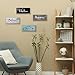 FENCORDAR 4 Pcs Office Decor For Women Motivational Wall Decor Rustic Inspirational With Positive Sayings Wooden Hangings for Home Office Bathroom Bedroom Kitchen(Fresh 10x4