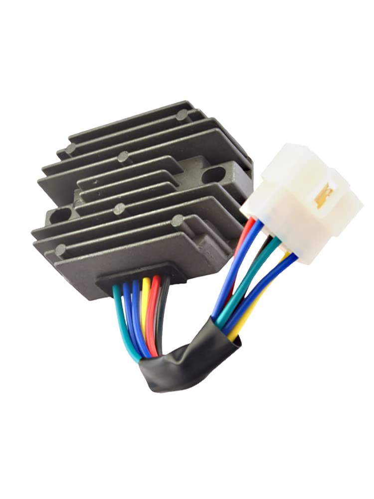 MACHSWON Raddrizzatore regolatore di tensione per moto, 18270169-A/19267-64600, compatibile con Kubota Grasshopper compatibile con trattore John Deere