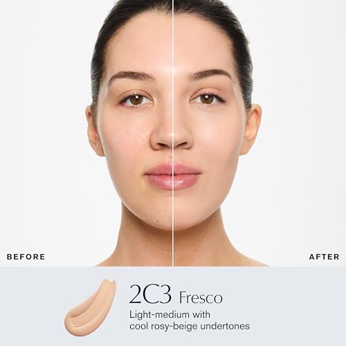 Estée Lauder Double Wear Stay-in-Place Foundation Makeup | 36-Hour Long-Wear Oil-Free Liquid Matte Foundation | Hydrating, Breathable, Buildable | New Formula, 1 Fl Oz, 2C3 Fresco