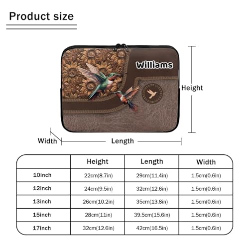 Maletín para portátil personalizado 17 pulgadas miniatura 7