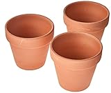 Vaso Terracota Natural 3 Peças, Home & Co, Clay, Único