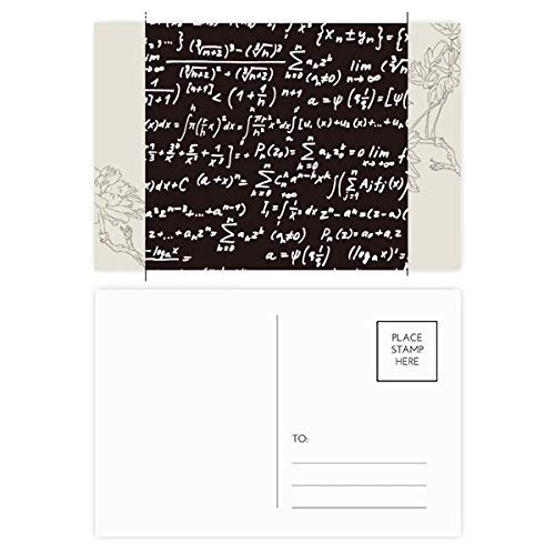 Cartes postales formules mathématiques pour ne plus manquer d'idées de remerciement originales