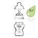 Tommee Tippee Closer to Nature Baby Bottles, Pink | Slow Flow Breast-Like Nipple with Anti-Colic Valve (9oz, 3 Count)