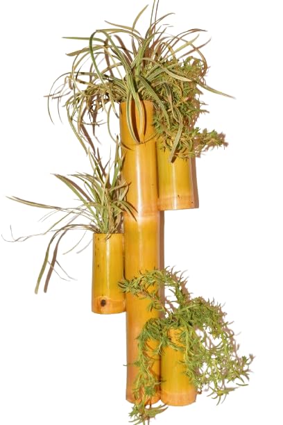 WATIKA CRAFT Table Hanging Planter Pot Bamboo Planter Eco frienndly Bamboo Planter Durable and Stylish Bamboo Planters (Table Pot 3 pcs Pot Set) (B0C4LNDNGT) Amazon Price History, Amazon Price Tracker