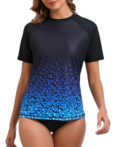 Maillot de bain manches courtes femme Halcurt anti-UV pour surf et plage