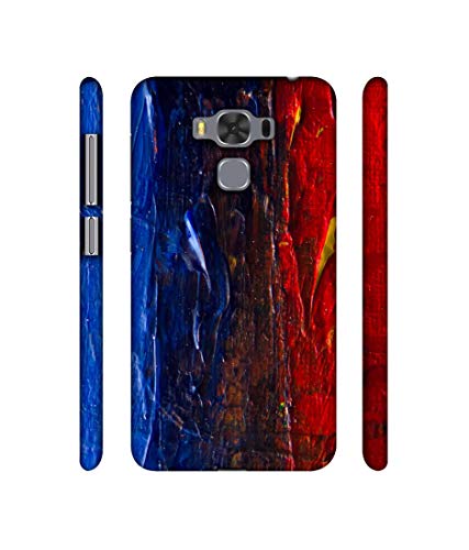 Image of Amazon Brand - Solimo Designer Red Paint On Wall 3D Printed Hard Back Case Mobile Cover for Asus Zenfone 3 Max ZC553KL