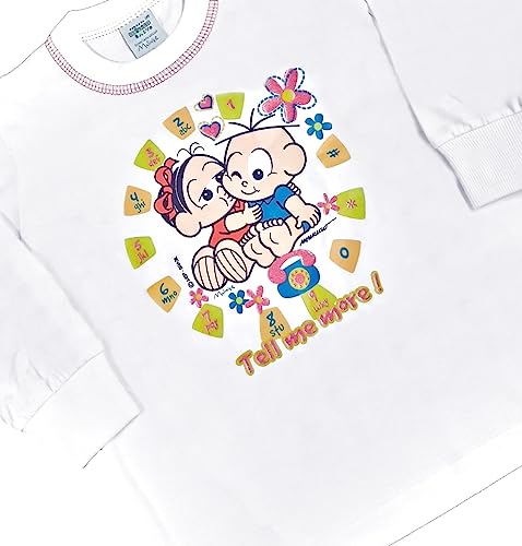 Malwee, CAMISETA BEBÊ SOLTINHA P AO G TURMA DA MÔNICA-PIU PIU MALWEE COR:Branco TURMA DA MÔNICA;TAMA