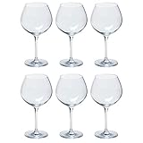 Perfekte Aroma-Entfaltung – Durch die bauchige Form des klangvollen Burgunder-Glases bekommen Rotweine, wie z. B. Spätburgunder und Blauburgunder, mehr Luft und können ihr volles Bouquet besser entfalten