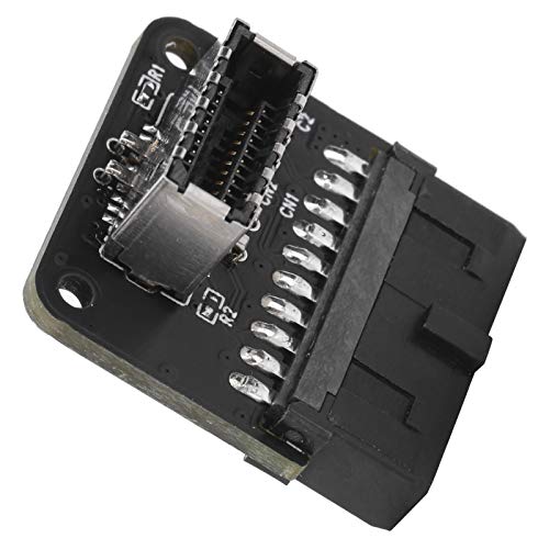 Conector da placa-mãe, preto Plug and Play de alta qualidade, prático e conveniente, conector duráve